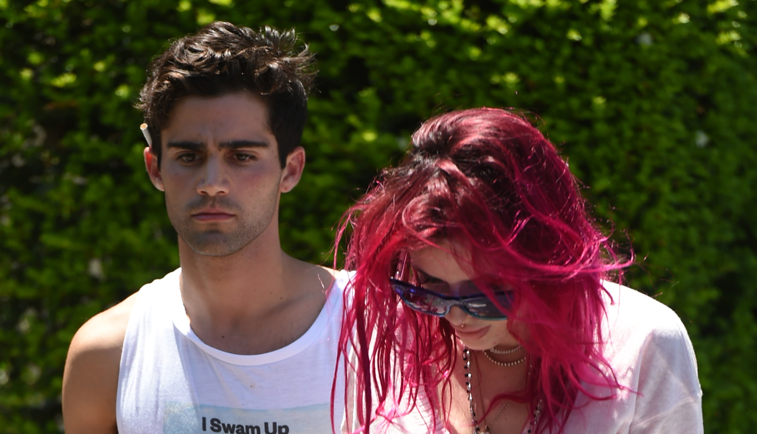 Bella Thorne & Max Ehrich Take a Break From Making Music for Lunch
