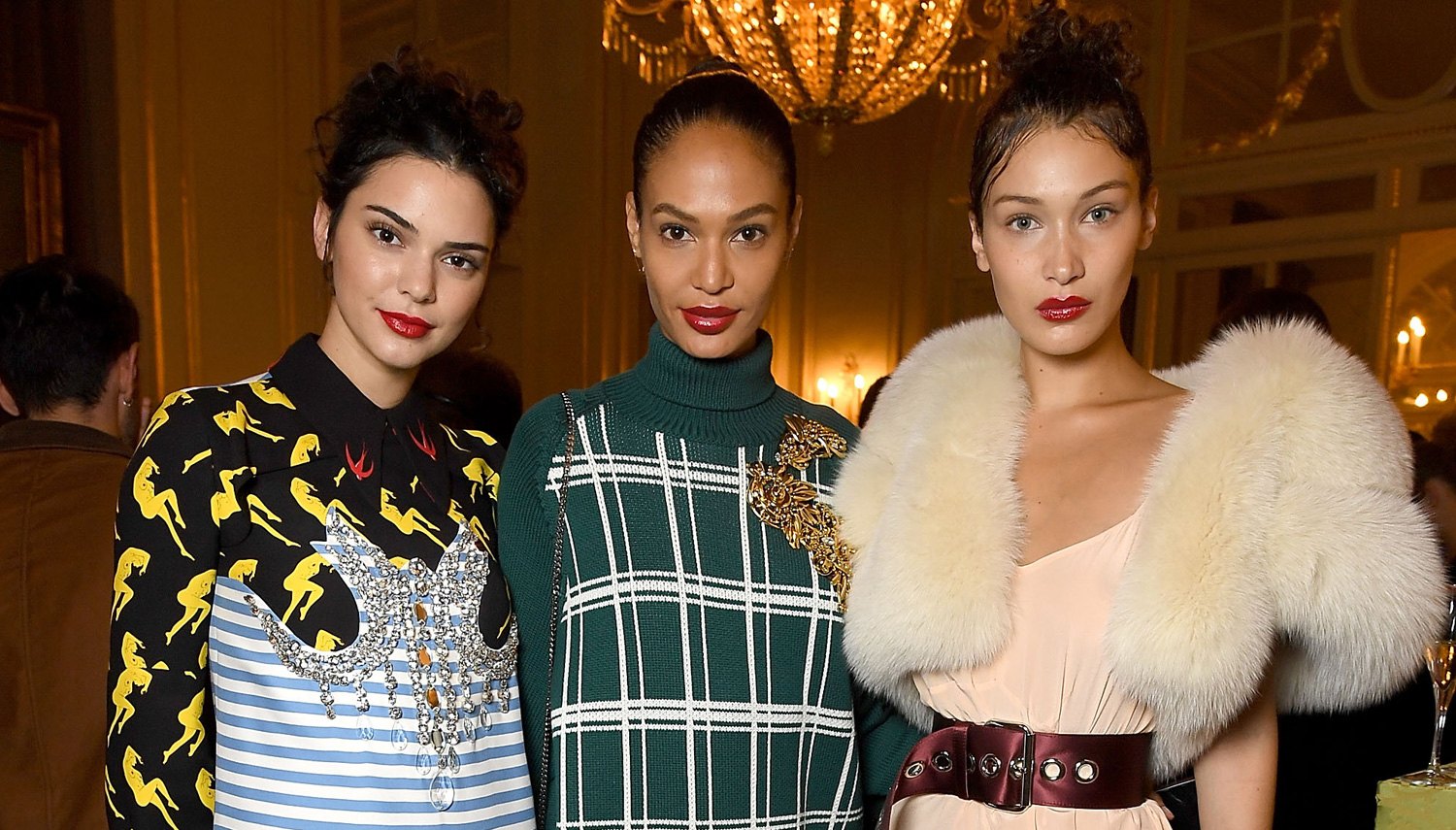 Kendall Jenner & Bella Hadid Walk in Miu Miu Show! | Bella Hadid