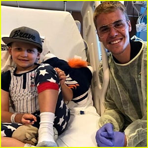 Justin Bieber Brings Fan to Tears at Children's Hospital of Orange County - Watch Now!