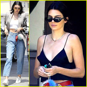 Kendall Jenner Has a Midriff Weekend