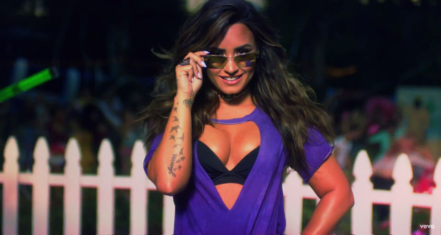 Demi Lovato Throws Epic House Party In ‘sorry Not Sorry’ Music Video Demi Lovato Jamie Foxx