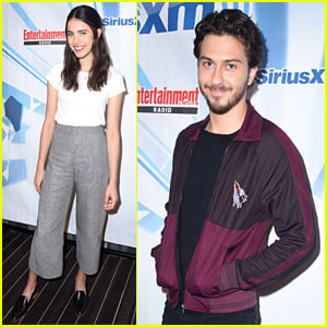 Margaret Qualley & Nat Wolff Promote New Netflix Movie 'Death Note' at Comic-Con