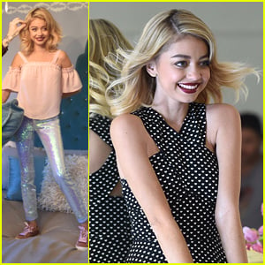 Sarah Hyland Rocks Mermaid Jeans For Candie's New Fashion Campaign!