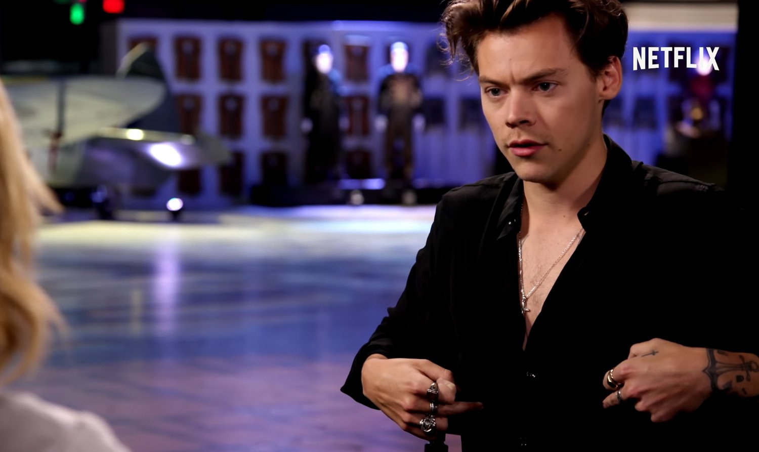 Harry Styles Shows Us Where His Four Nipples Are Located Video Harry Styles Shirtless