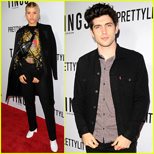 Sofia Richie & Famous in Love's Carter Jenkins Look Sharp at 'Tings' Magazine Party