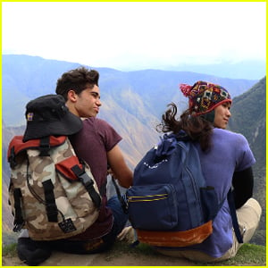 'Descendants 2' Stars Cameron Boyce & Booboo Stewart Climb Machu Picchu Together