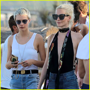 Cara & Poppy Delevingne Are Sisters on Vacation in Saint-Tropez