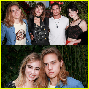 Dylan Sprouse Joins 'Carte Blanche' Co-Stars at Cast Party