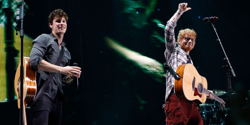 Ed Sheeran Crashed Shawn Mendes’ Concert Last Night (Video) Ed Sheeran, Shawn Mendes Just