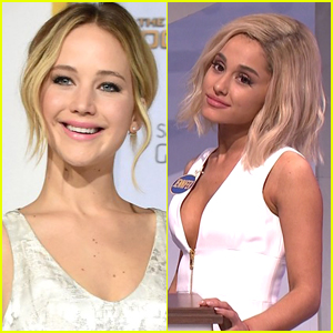 Jennifer Lawrence Thinks Ariana Grande's Impression of Her on 'SNL' Was Spot-On