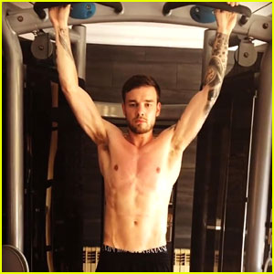 Liam Payne's Shirtless Workout Video is a MUST SEE!!