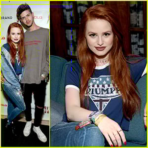Madelaine Petsch & Boyfriend Travis Mills Party with Lucky Brand During