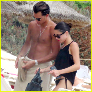 Martina Stoessel & Boyfriend Pepe Barroso Silva Enjoy Downtime at The Beach