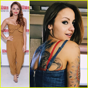 Aimee Carrero is showing off all of her tattoos she donned on American Horr...