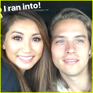 Dylan Sprouse & Brenda Song Reunite in LA & The Pic Is So Cute!