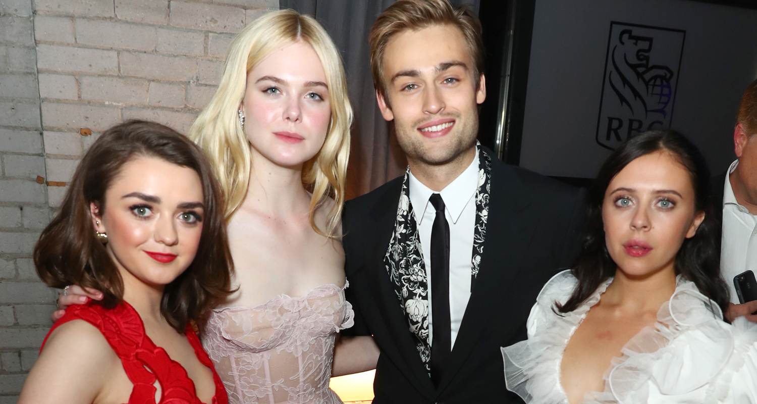 Elle Fanning & Maisie Williams Join Co-Star Douglas Booth at TIFF’s