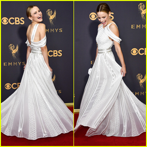 Halston Sage Had Her Cinderella Moment at Emmy Awards 2017