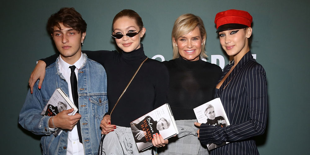 Gigi And Bella Hadid Support Mom Yolanda At Her Book Signing Anwar Hadid Bella Hadid Gigi