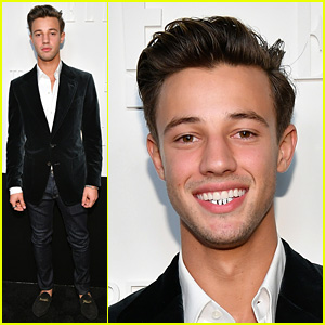 Cameron Dallas Flashes His Grills at New York Fashion Week Party!