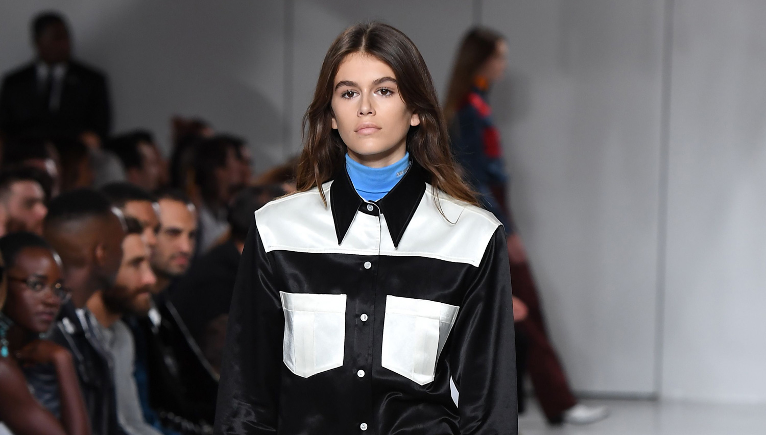 Kaia Gerber Walks Calvin Klein Runway, Her First Ever Show! | 2017 New ...
