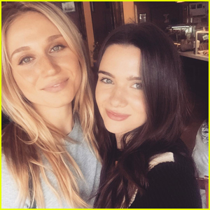 'Faking It's Katie Stevens & Rita Volk Have Cute Reunion Over the Weekend