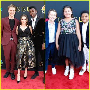 'This Is Us' Teens Logan Shroyer, Hannah Zeile & Niles Fitch Step Out For Premiere Event
