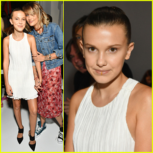 NYFW: Paris Jackson and Millie Bobby Brown at Calvin Klein