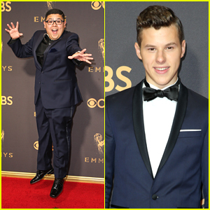 Rico Rodriguez & Nolan Gould Are Blues Brothers at Emmy Awards 2017