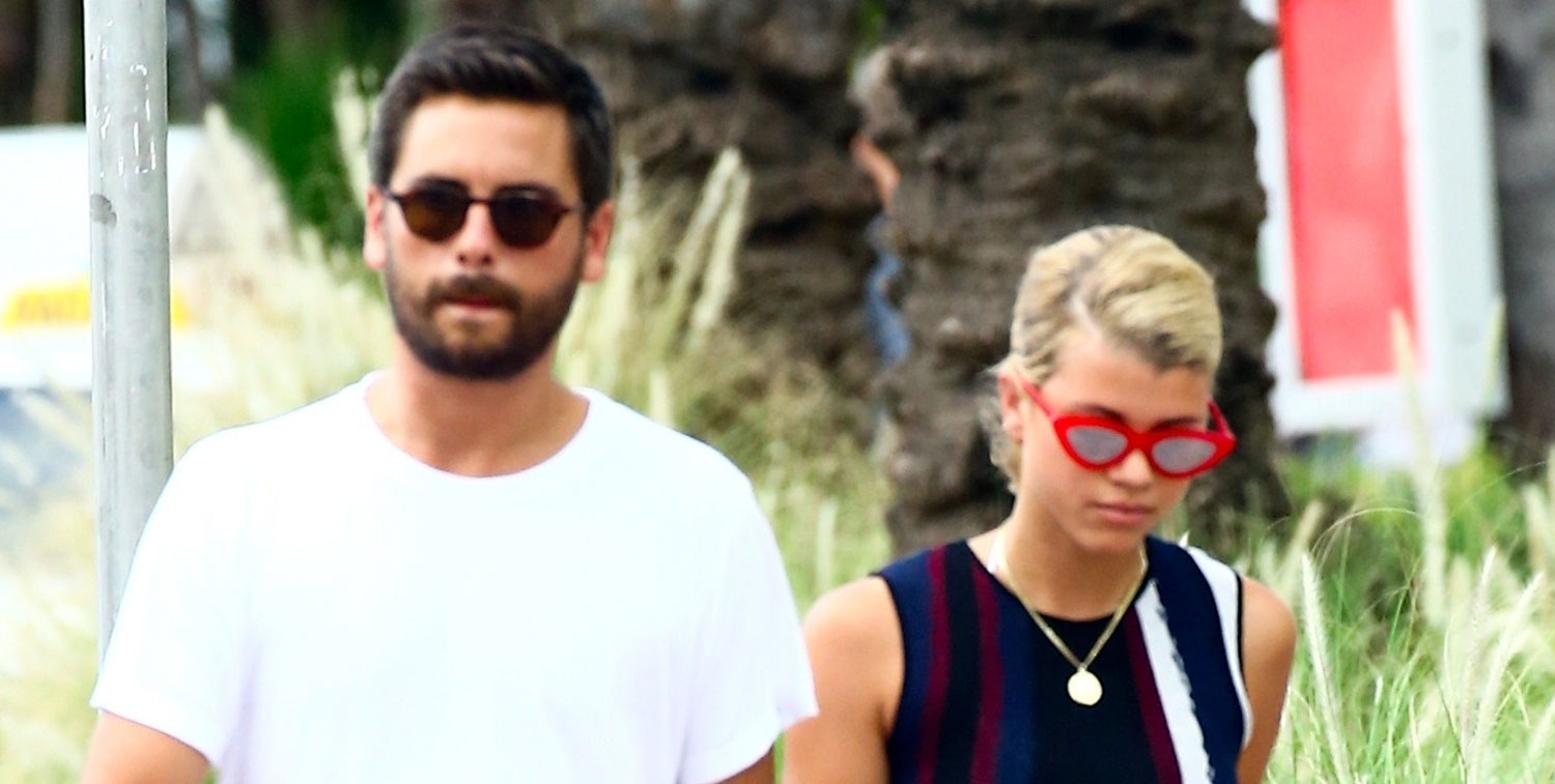 Sofia Richie & Scott Disick Hold Hands For Sunday Funday | Scott Disick