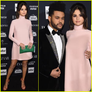 Selena Gomez & The Weeknd Couple Up at 'Harper's Bazaar' Party!