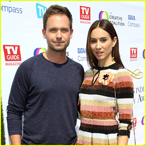 Troian Bellisario Gets Support from Husband Patrick J. Adams at TV Advocacy Awards!