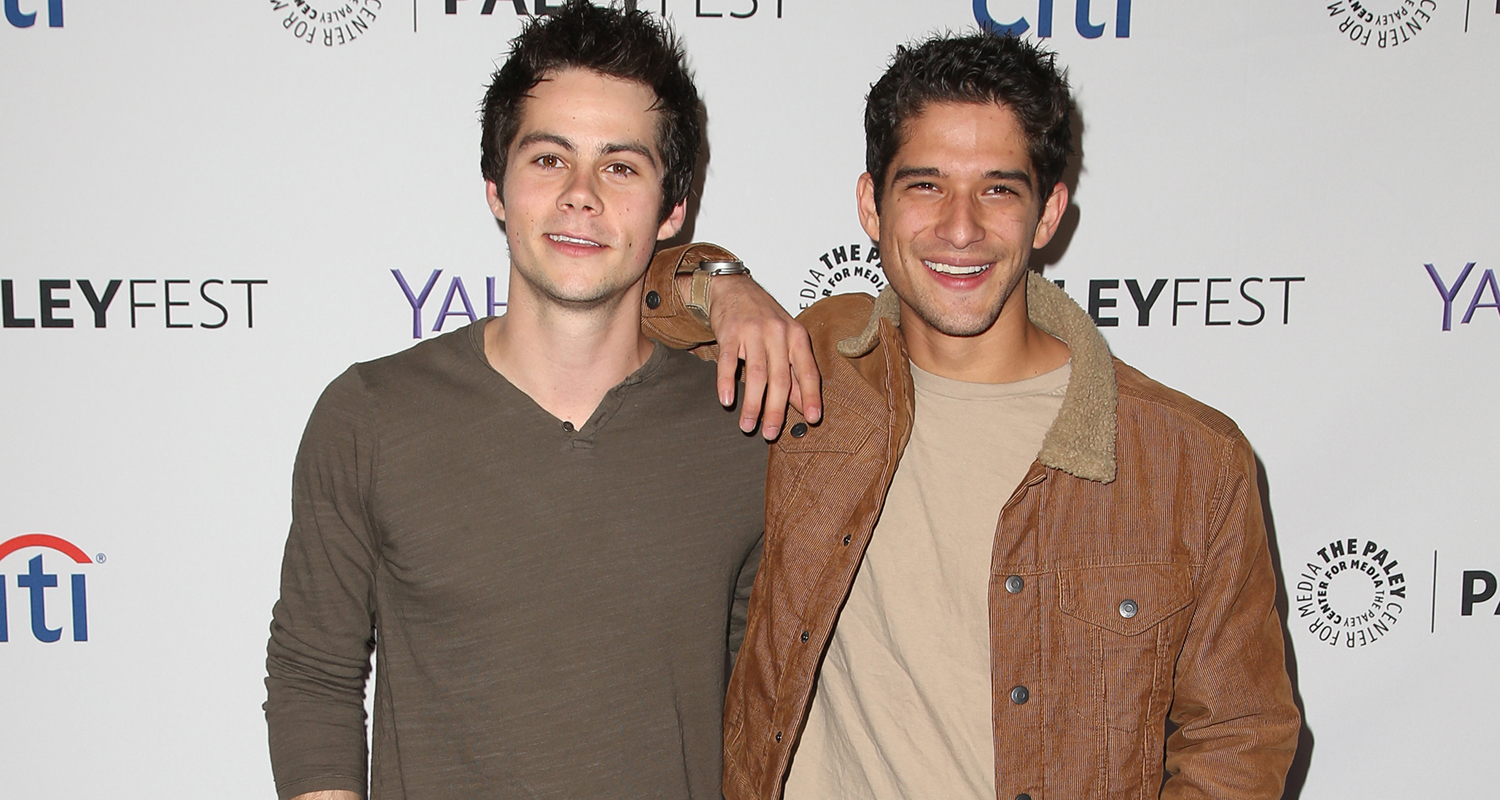 Tyler Posey Dylan O Brien Spill On Their Final Days On The Teen Wolf Set Dylan O Brien Teen Wolf Television Tyler Posey Just Jared Jr