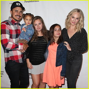 Candice King & Her Family Enjoy Fun-Filled Sunday at 'A Time For Heroes' Festival