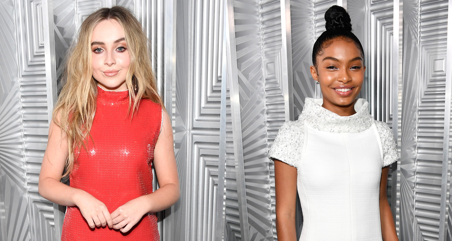 Sabrina Carpenter & Yara Shahidi Go Glam for Elle’s Women in Hollywood
