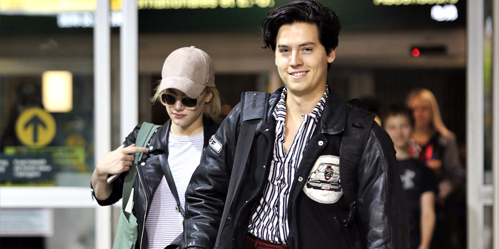 Riverdale’s Cole Sprouse & Lili Reinhart Travel Back to Canada Together