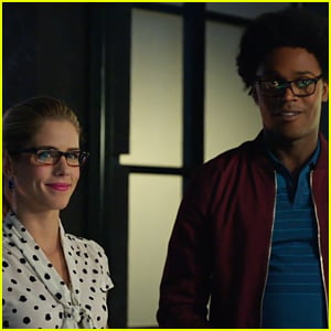 Emily Bett Rickards Dishes On Felicity's New Company With Curtis on 'Arrow'