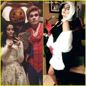 Camila Mendes, Ashley Tisdale & Chelsea Kane Top Our Fave Halloween Costumes of 2017