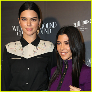 Kendall Jenner Joins Kourtney Kardashian at an Event in Beverly Hills!