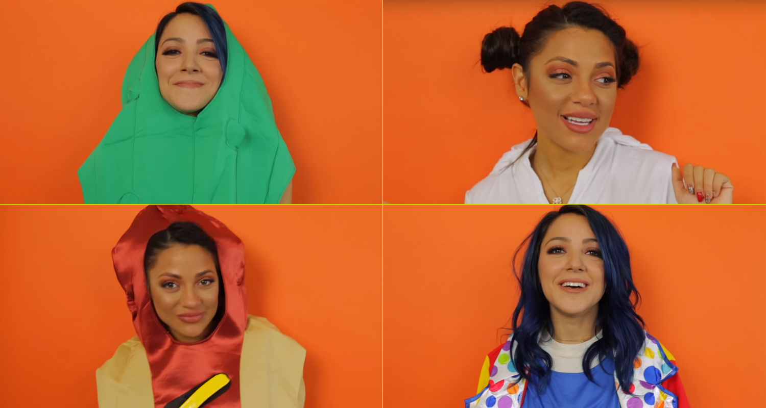 Niki & Gabi Let Their Boyfriends Buy Their Halloween Costumes! 2017