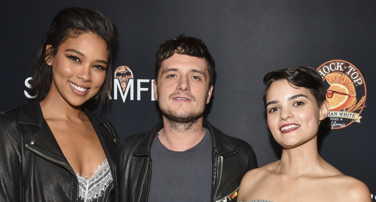 Alexandra Shipp, Josh Hutcherson, & Brianna Hildebrand Premiere Their