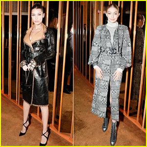 Bella & Gigi Hadid Celebrate Karl Lagerfeld at 'V Magazine' Dinner in NYC!
