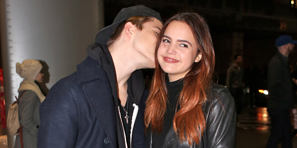 Bailee Madison & Alex Lange Have Date Night Out at Toronto Raptors Game