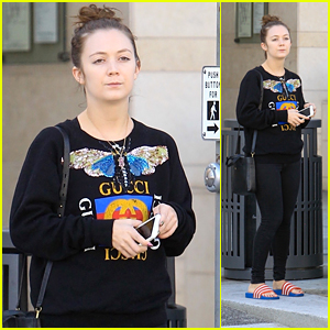 Billie Lourd Hits the Salon in Beverly Hills!