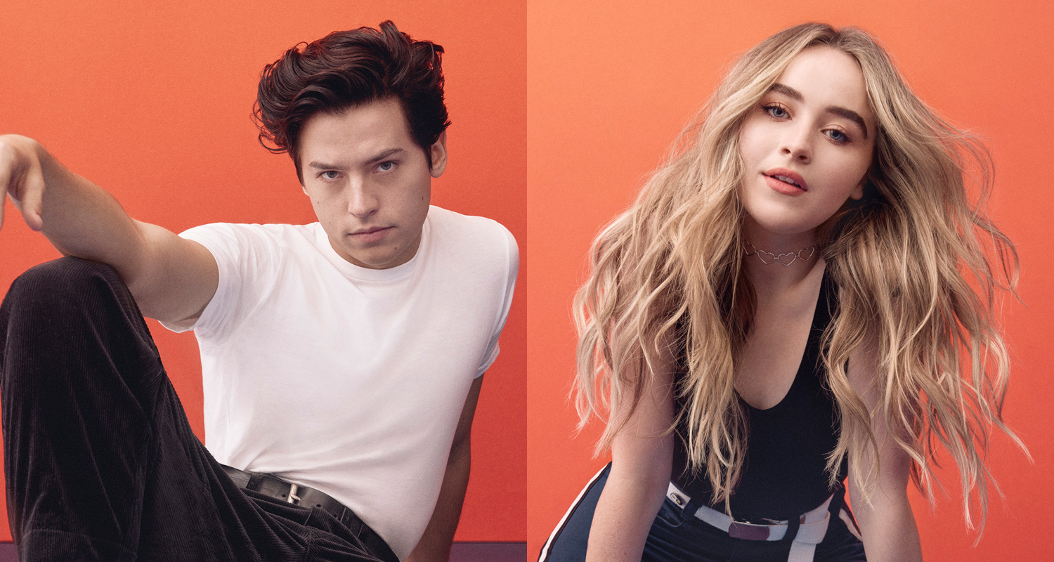 Cole Sprouse & Sabrina Carpenter Show Off Their Styles for Converse