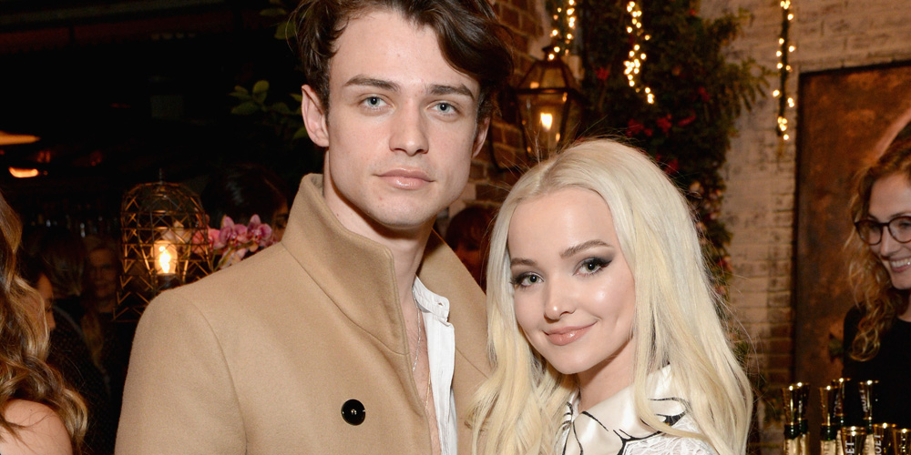 Dove Cameron & Thomas Doherty Celebrate HFPA’s Golden Globes Ambassador ...