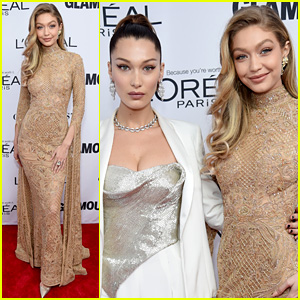 Gigi Hadid Has Bella By Her Side at Glamour Awards!
