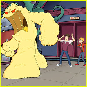 Kid Danger & Captain Man Battle A Popcorn Monster In 'Adventures of Kid Danger' First Look Clip! (Exclusive)