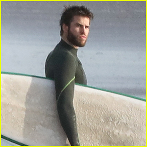 Liam Hemsworth Catches Some Waves in Malibu!