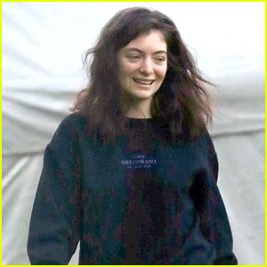 Lorde Wears a Melodrama Sweater Ahead of Perth Show