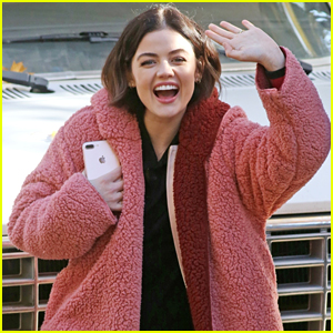Lucy Hale Shares Full Cast Pic From 'Life Sentence' Set